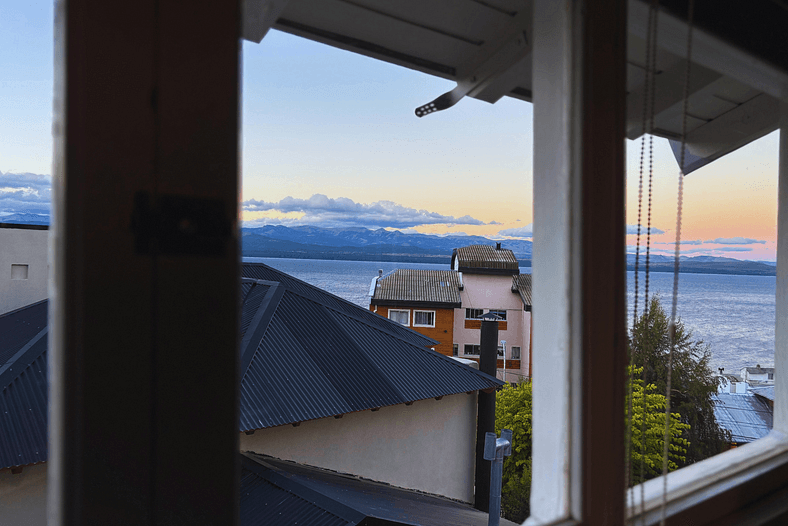 Acomodação no Centro de Bariloche | Vista para o Lago