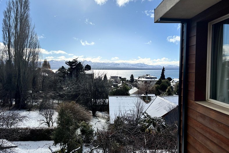 Acomodação no Centro de Bariloche | Vista para o Lago