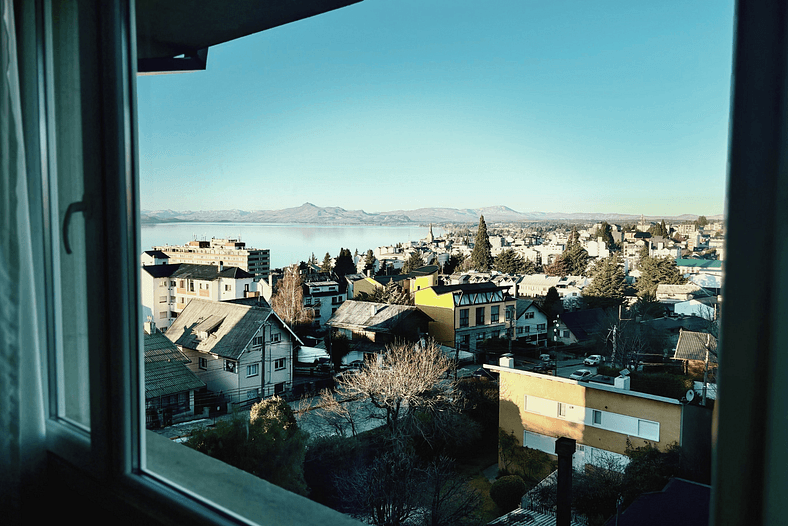 Acomodação no Centro de Bariloche | Vista para o Lago